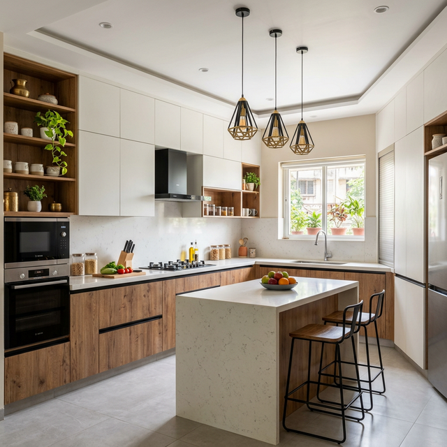 Modular kitchen design project